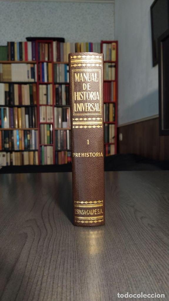 Libros de segunda mano: MANUAL DE HISTORIA UNIVERSAL . Tomo I . PREHISTORIA ESPASA CALPE 1979