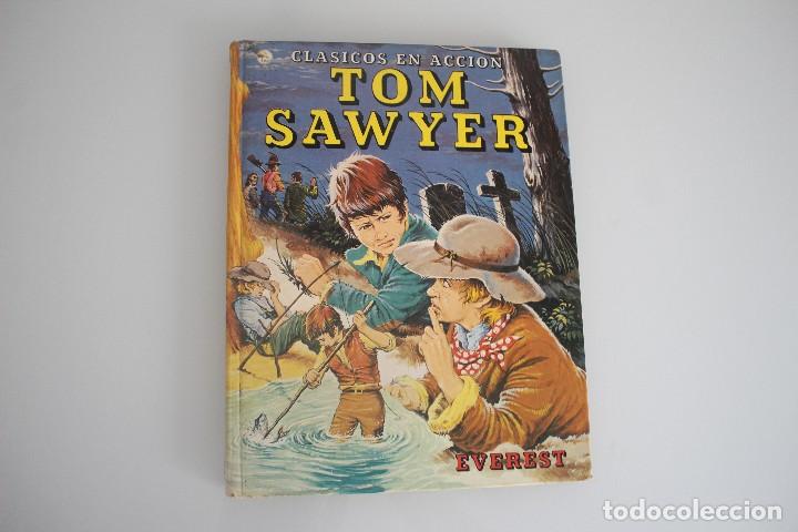 Libros de segunda mano: CL&Aacute;SICOS EN ACCI&Oacute;N TOM SAWYER EVEREST - Foto 2