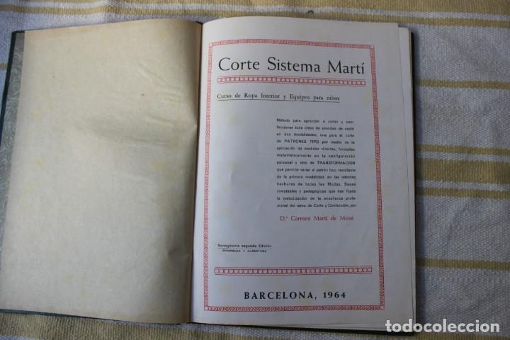 Libros de segunda mano: CORTE SISTEMA MARTI : LENCERIA - Foto 2