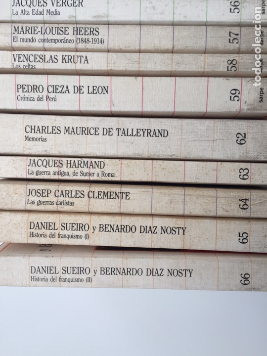 Libros de segunda mano: 51 tomos Biblioteca de la Historia (Sarpe) - Foto 6