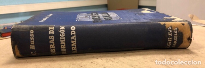 Libros de segunda mano: OBRAS DE HORMIG&Oacute;N ARMADO. CRIST&Oacute;BAL RUSSO. EDICIONES GUSTAVO GILI 1942. - Foto 14