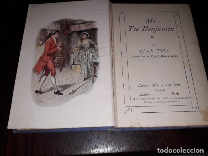 Libros de segunda mano: LIBRO 1404 MI TIO BENJAMIN CLAUDE TILLIER COLECCION NELSON - Foto 2