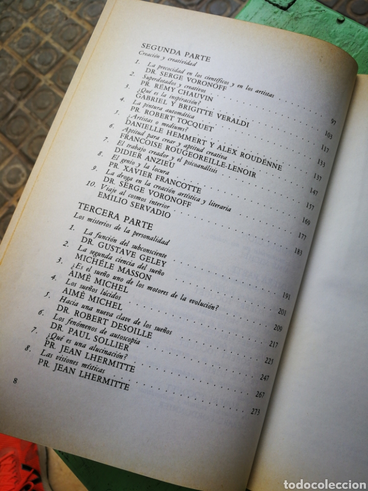 Libros de segunda mano: LOS PODERES EXTRASENSORIALES- CLAUDE TCHOU EDITOR, 1977. - Foto 3