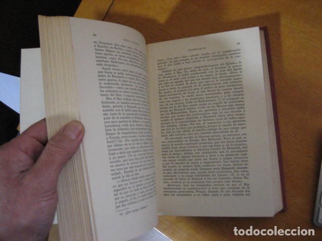 Libros de segunda mano: bismarck ,emil ludwig,1951,juventud ed, - Foto 7