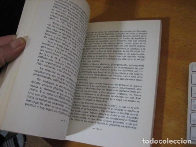 Libros de segunda mano: Libro GIL ROBLES, CAUDILLO FRUSTRADO de Jose-Gutierrez Rave - Foto 6