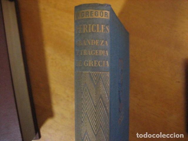 Libros de segunda mano: Pericles, Joseph Gregor, Iberia-Joaquin Gil editor, 1944 - Foto 2