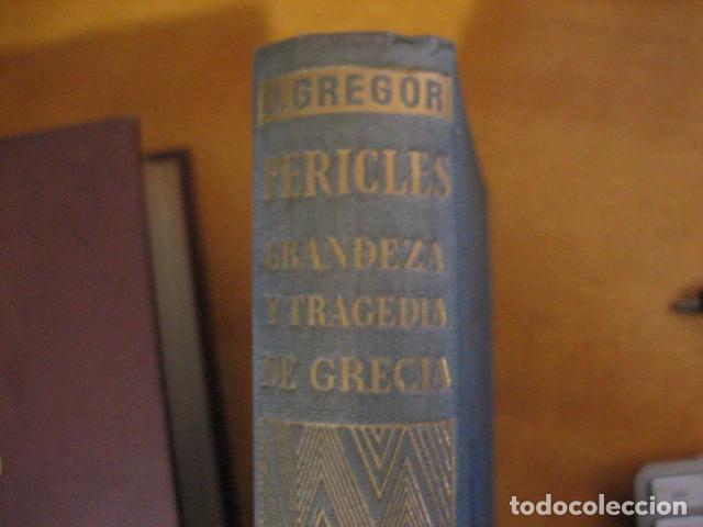 Libros de segunda mano: Pericles, Joseph Gregor, Iberia-Joaquin Gil editor, 1944 - Foto 1
