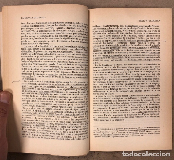 Libros de segunda mano: LA CIENCIA DEL TEXTO. TEUN A. VAN DIJK. EDICIONES PAIDÓS 1983. - Foto 4 - 209028081