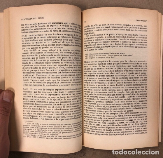 Libros de segunda mano: LA CIENCIA DEL TEXTO. TEUN A. VAN DIJK. EDICIONES PAIDÓS 1983. - Foto 5 - 209028081