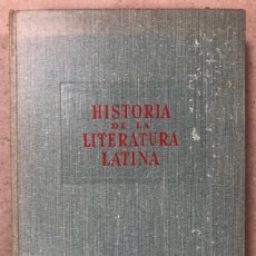Libros de segunda mano: HISTORIA DE LA LITERATURA LATINA. KARL BÜCHNER. EDITORIAL LABOR (1968).. Lote 209031051
