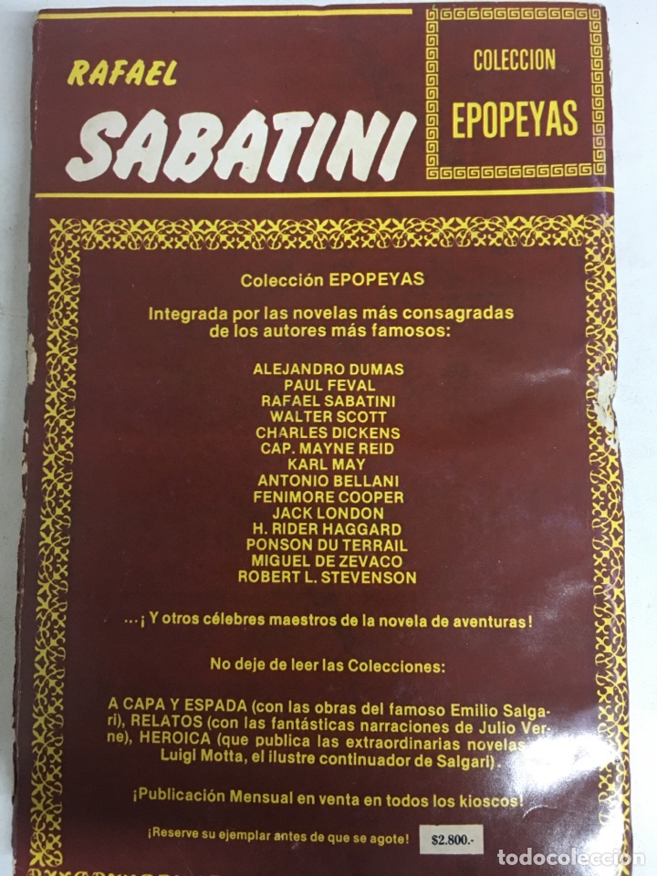 Libros de segunda mano: GARNACHE EL GENTILHOMBRE - RAFAEL SABATINI - LIDING - Foto 3
