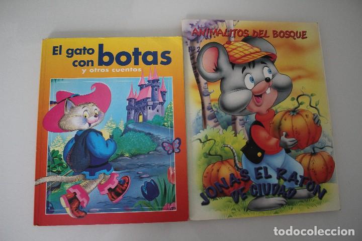 Libros de segunda mano: EL GATO CON BOTAS Y OTROS CUENTOS - ANIMALITOS DEL BOSQUE - Foto 1