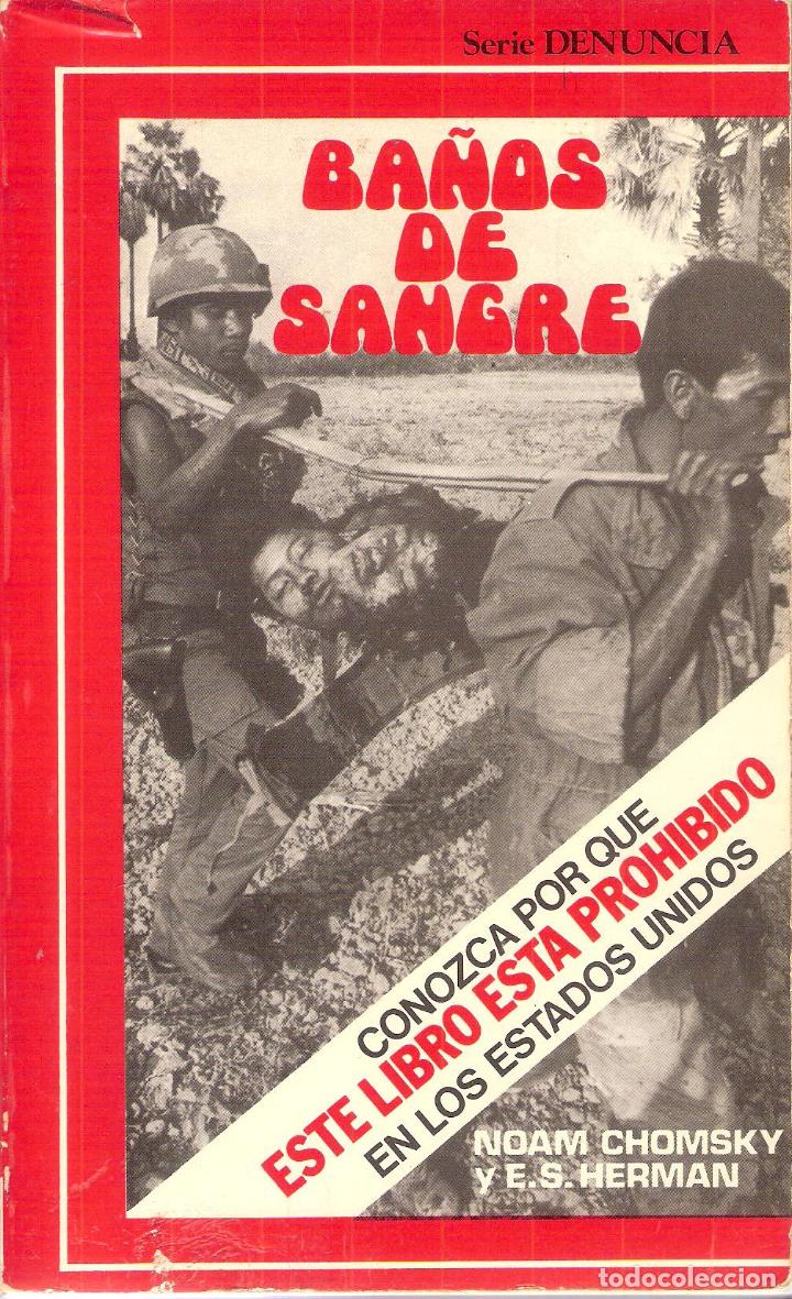 Libros de segunda mano: BA&Ntilde;OS DE SANGRE - NOAM CHOMSKY - Foto 1
