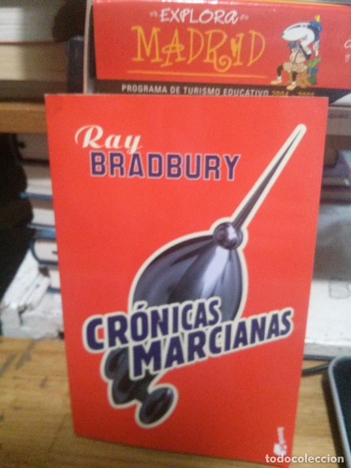 Libros de segunda mano: CRONICAS MARCIANAS, RAY BRADBURY, BOOKET - Foto 1