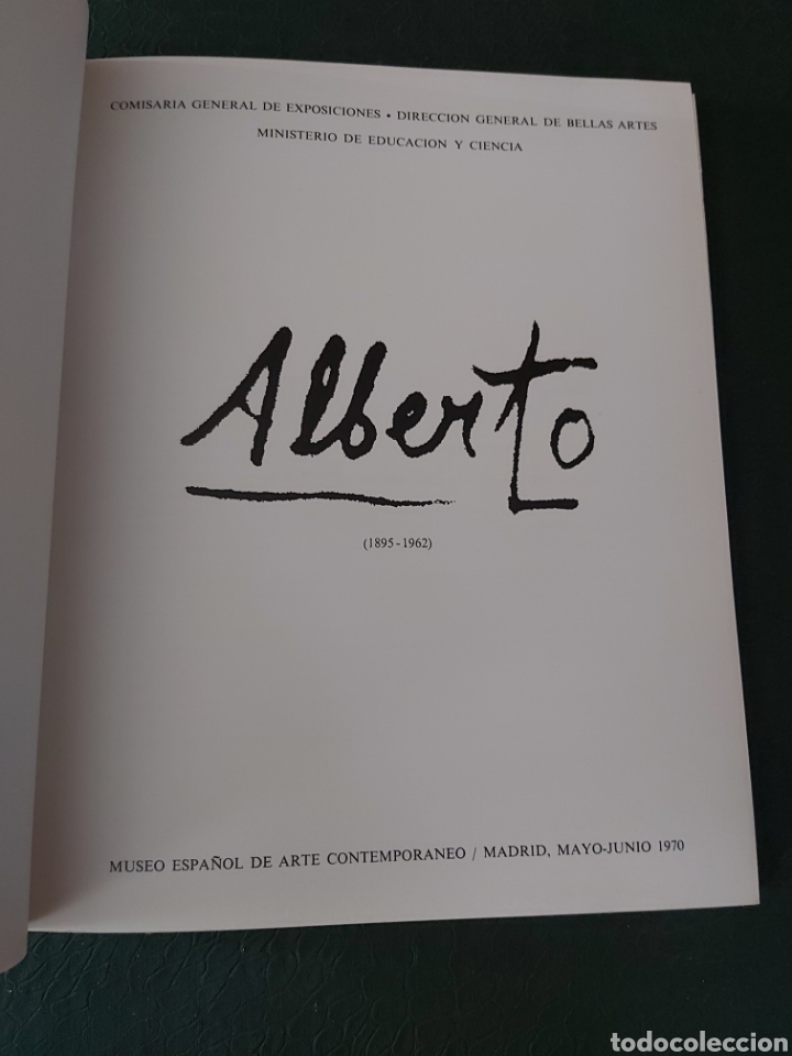 Libros de segunda mano: I ALBERTO. Exposici&oacute;n de escultura. 1970. - Foto 2