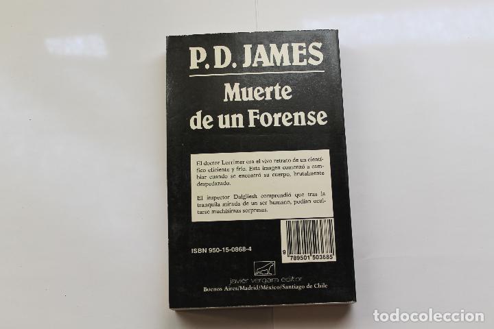 Libros de segunda mano: MUERTE DE UN FORENSE - Foto 4