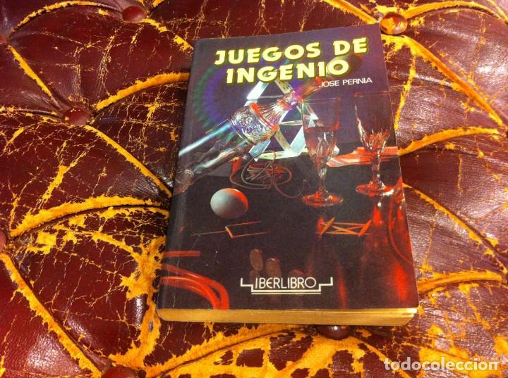 Libros de segunda mano: JOS&Eacute; PERNIA. JUEGOS DE INGENIO. 1990 - Foto 1