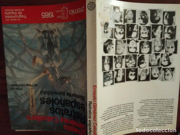 Libros de segunda mano: RETRATOS ESPA&Ntilde;OLES. Ernesto Gimenez Caballero. - Foto 2