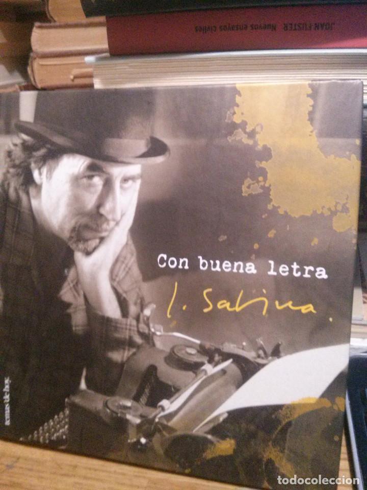 Libros de segunda mano: CON BUENA LETRA J. SABINA, TEMAS DE HOY - Foto 1