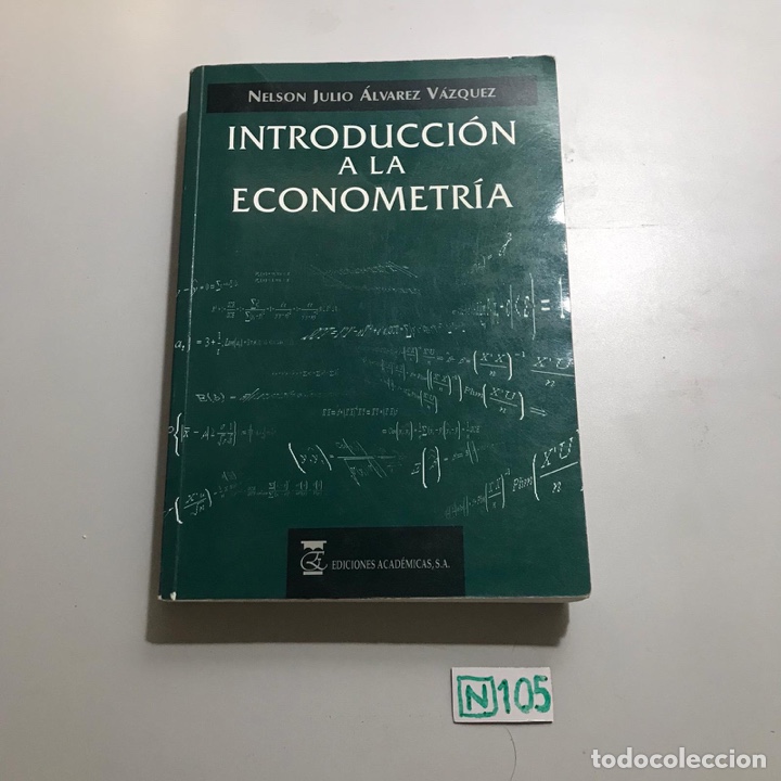 Libros de segunda mano: Introducci&oacute;n A La Econometria - Foto 1