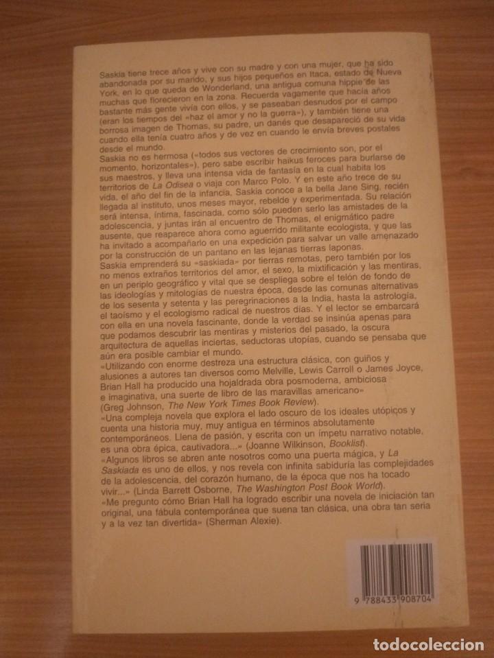 Libros de segunda mano: La Saskiada Brian Hall - Foto 2