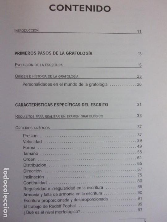 Libros de segunda mano: GRAFOLOG&Iacute;A ARANTXA G. DE CASTRO / 2003. LIBSA - Foto 2