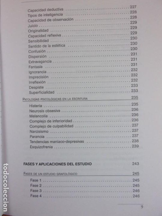 Libros de segunda mano: GRAFOLOG&Iacute;A ARANTXA G. DE CASTRO / 2003. LIBSA - Foto 6