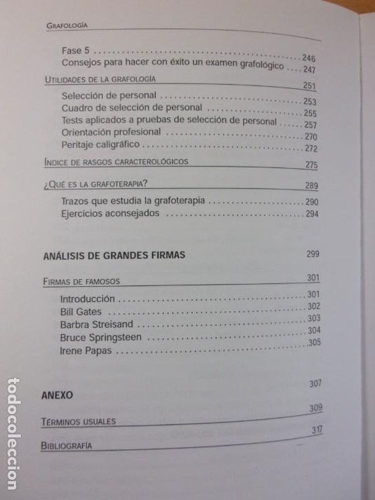 Libros de segunda mano: GRAFOLOG&Iacute;A ARANTXA G. DE CASTRO / 2003. LIBSA - Foto 7