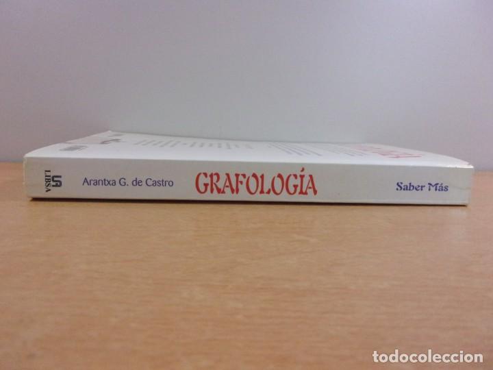 Libros de segunda mano: GRAFOLOG&Iacute;A ARANTXA G. DE CASTRO / 2003. LIBSA - Foto 10