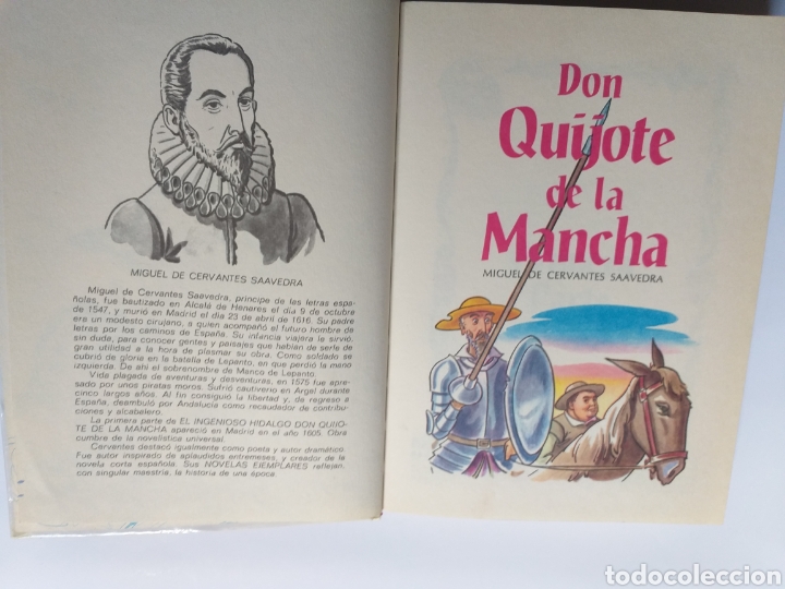 Libros de segunda mano: Don Quijote de la Mancha . Susaeta ediciones 1966 - Foto 2