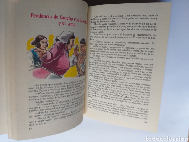 Libros de segunda mano: Don Quijote de la Mancha . Susaeta ediciones 1966 - Foto 3