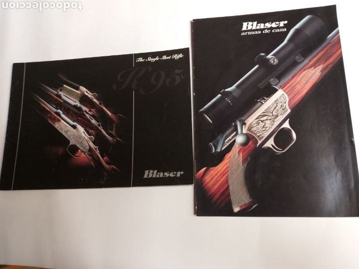 Libros de segunda mano: Blaser armas de caza y The single shot