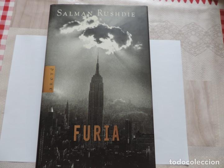 Libros de segunda mano: Furia (Salman Rushdie) Editorial Aret&eacute; - Foto 1