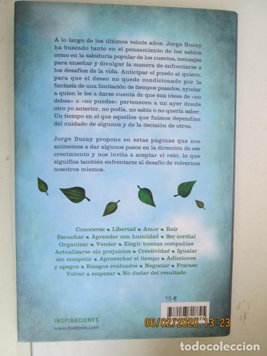 Libros de segunda mano: 20 PASOS HAC&Iacute;A ADELANTE - JORGE BUCAY - SIN CD - ED. INTEGRAL 2007. - Foto 2