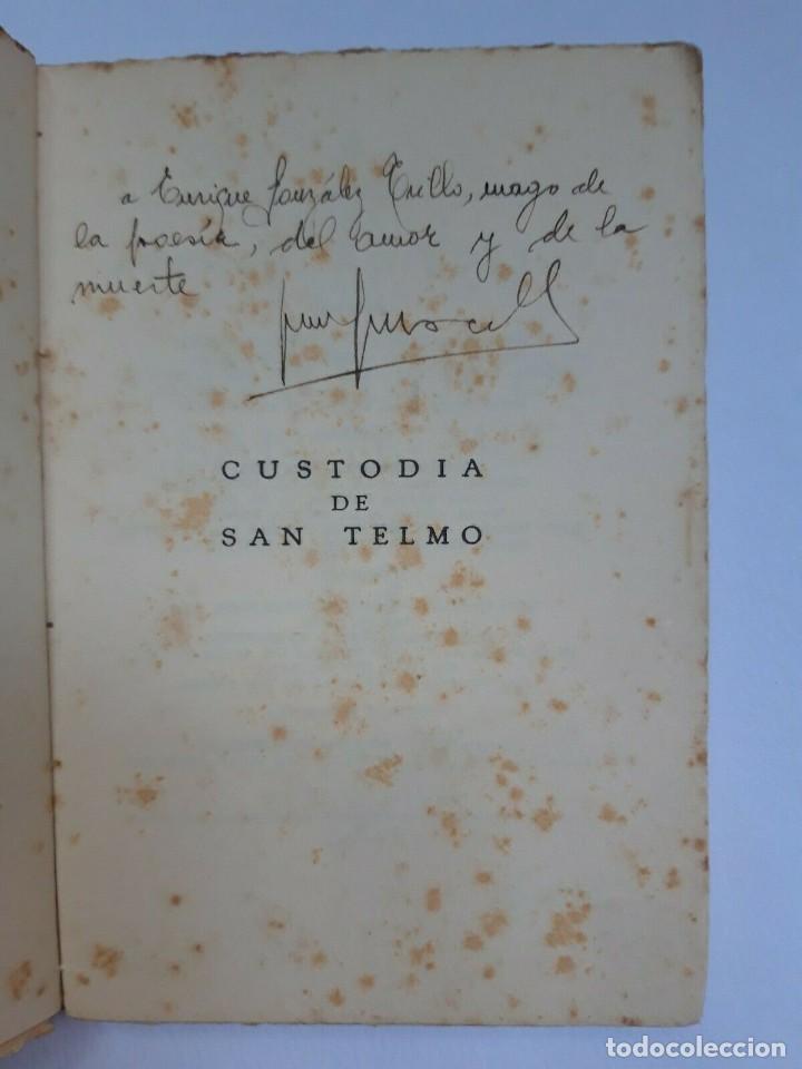 Libros de segunda mano: Juan Fuscaldo - Custodia de San Telmo - TOR coleccion cometa - 1935 SIGNED - Foto 2