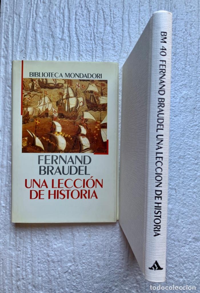 Libros de segunda mano: Una lecci&oacute;n de historia. Fernand Braudel. 1994 - Foto 2