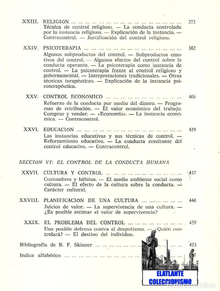 Ciencia y conducta humana - b. f. skinner - fon - Comprar 