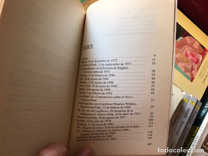 Libros de segunda mano: Sobre el amor y la soledad. Krishnamurti - Foto 3