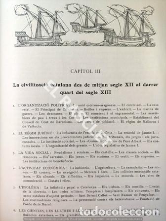 Libros de segunda mano: HIST&Ograve;RIA DE CATALUNYA (VOL.V) (CATAL&Aacute;N). - Foto 4
