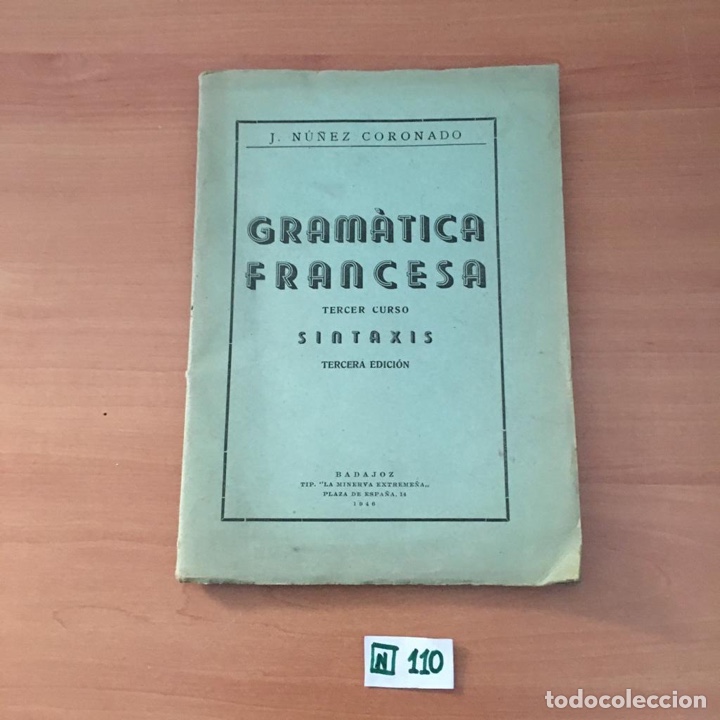 Libros de segunda mano: Gram&aacute;tica Francesa - Foto 1