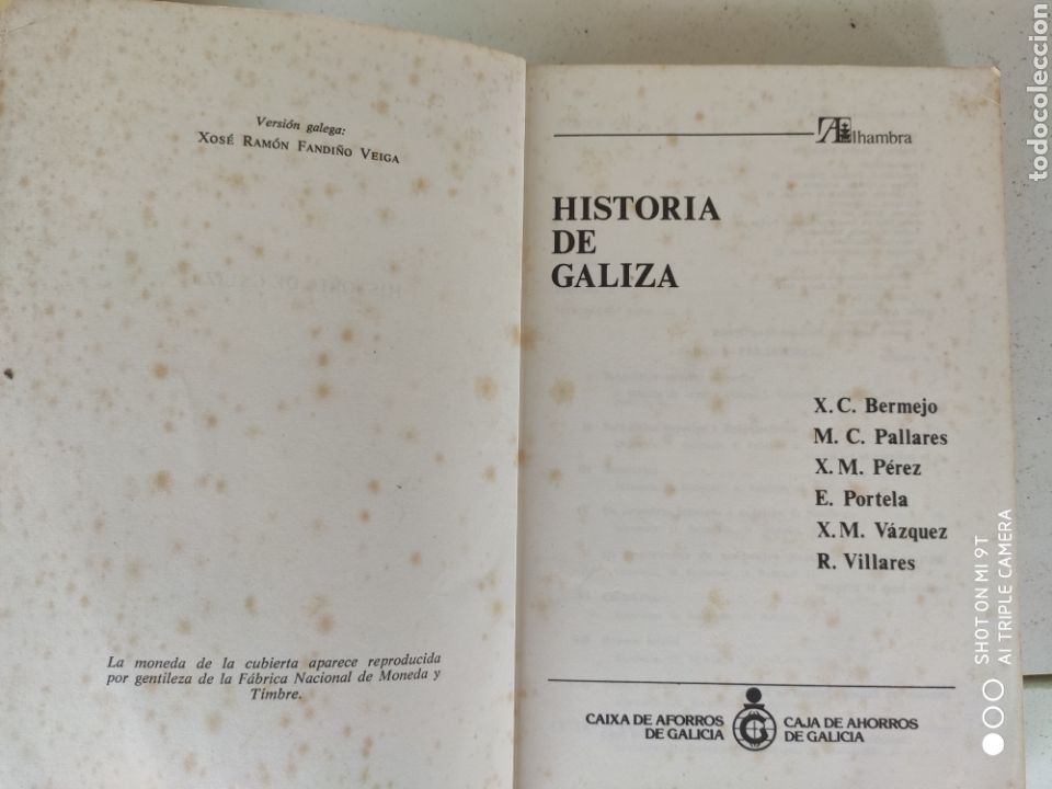 Libros de segunda mano: 1980. Historia de Galiza. - Foto 2