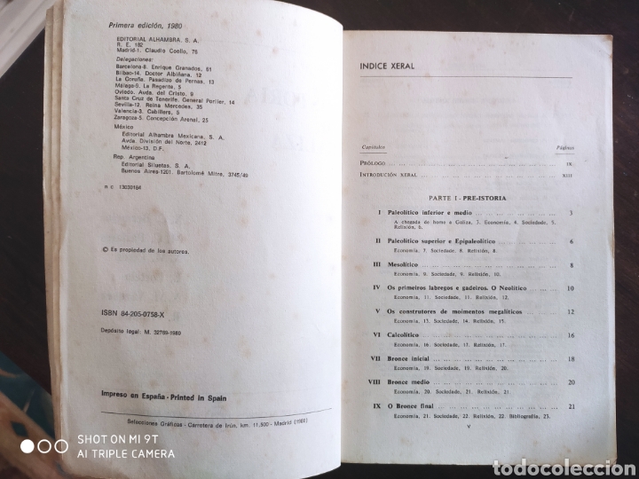 Libros de segunda mano: 1980. Historia de Galiza. - Foto 3
