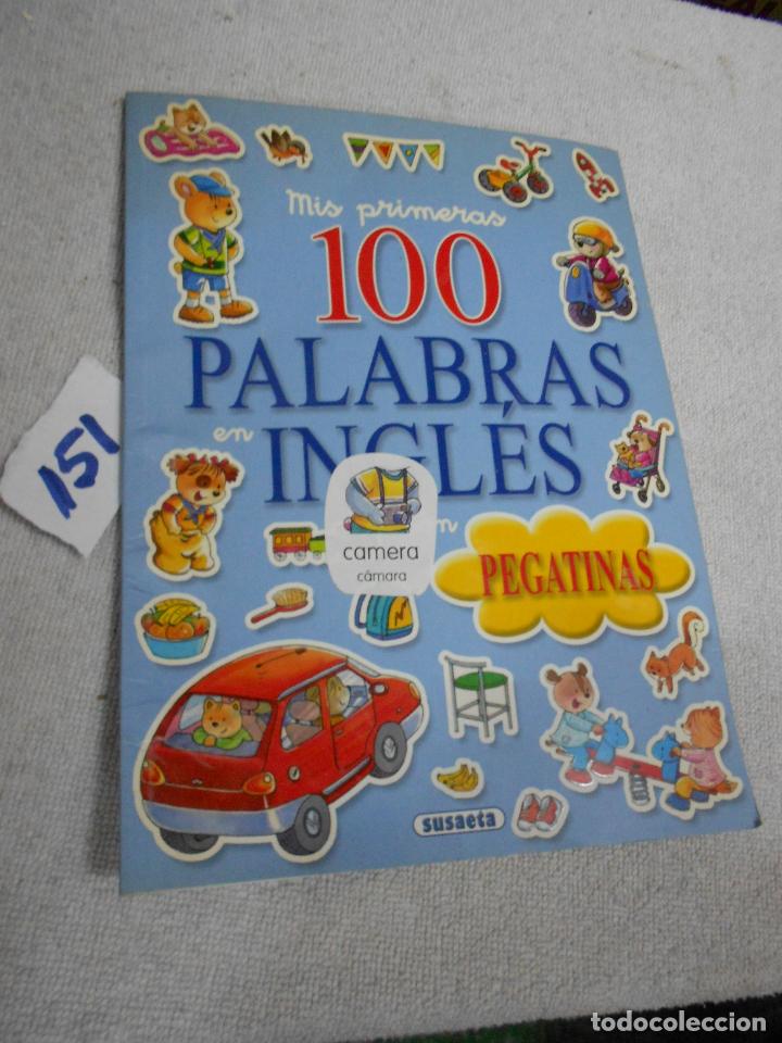 Libros de segunda mano: MIS PRIMERAS 100 PALABRAS EN INGLES CON PEGATINAS - Foto 1