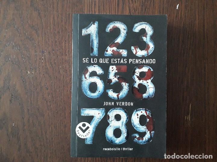 Libros de segunda mano: libro usado, Se lo que estas pensando, John Verdon. Rocabolsillo - Foto 1
