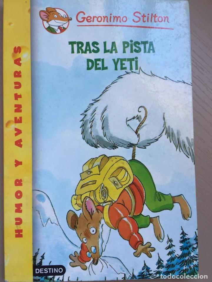 Libros de segunda mano: Tras la pista del yeti - Geronimo Stilton - Foto 1