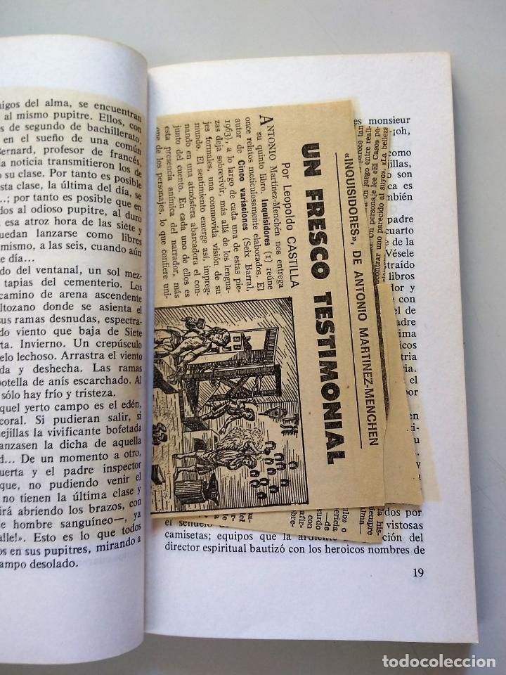 Libros de segunda mano: INQUISIDORES | A. MARTINEZ-MENCH&Eacute;N | EDITORIAL ZERO 1977 - Foto 5