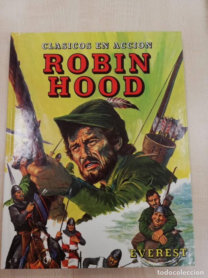 Libros de segunda mano: ROBIN HOOD - CL&Aacute;SICOS EN ACCI&Oacute;N - EDITORIAL EVEREST - Foto 1