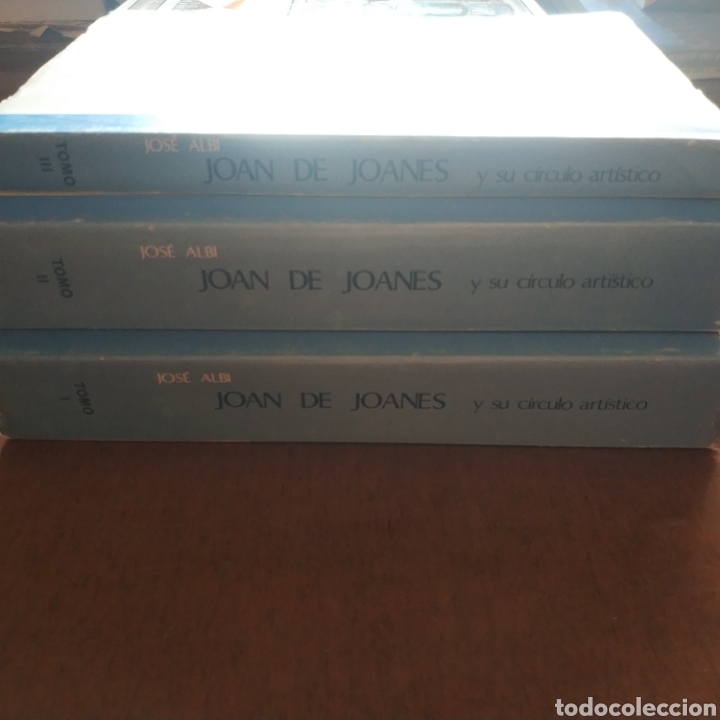 Libros de segunda mano: Joan de joanes y su c&iacute;rculo art&iacute;stico. 3 tomos. - Foto 5