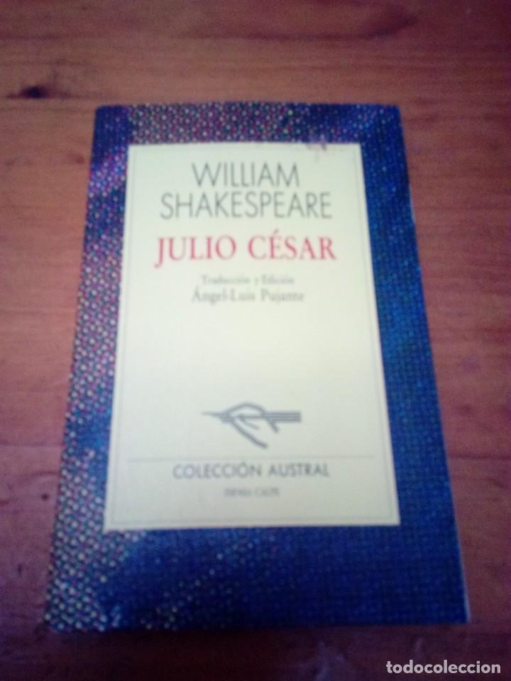 Libros de segunda mano: JULIO C&Eacute;SAR. WILLIAM SHAKESPEARE. COLECCION AUSTRAL. - Foto 1