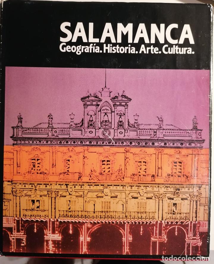 Libros de segunda mano: SALAMANCA.GEOGRAFIA. HISTORIA. ARTE.CULTURA. ANGEL CABO ALONSO Y ALFONSO ORTEGA CARMONA